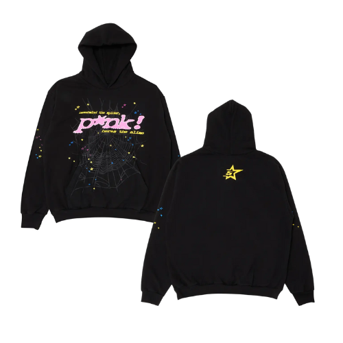 spyder hoodie black