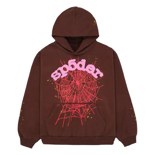 spyder hoodie brown