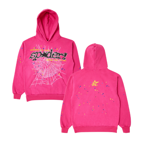 spyder hoodie rose red v2